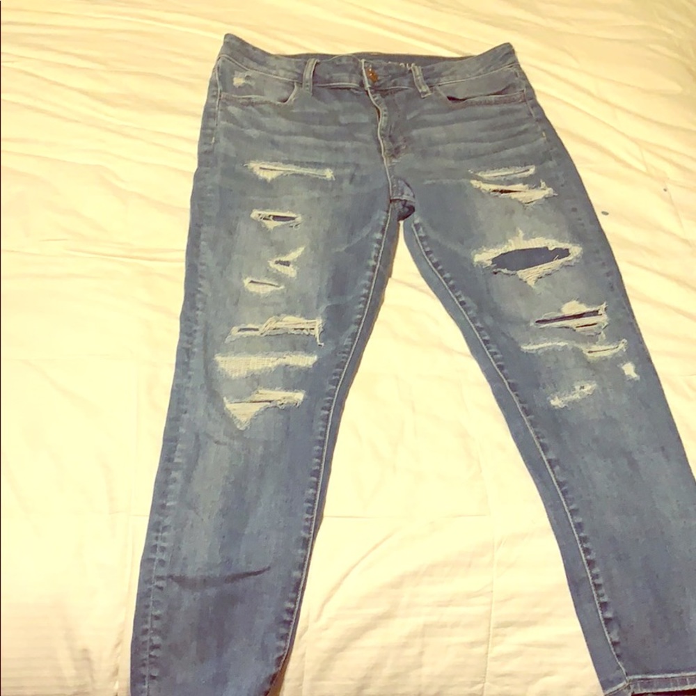 American Eagle jeans high-rise